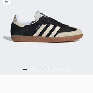 ADIDAS SAMBA OG IN CORE BLACK SIZE 9.5 W